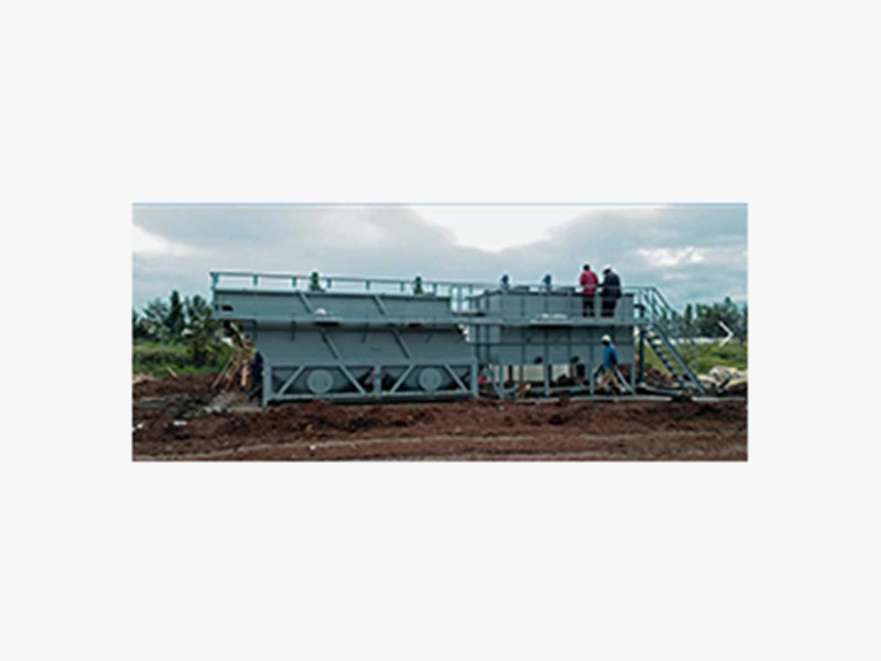 Treated river for irrigation