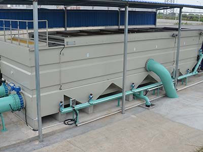 Dissolved Air Flotation Unit work in wastewater treatment plants