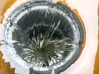 Effluent quality after DAF treatment